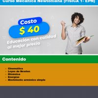 Curso Mecánica Newtoniana (FÍSICA 1- EPN)
